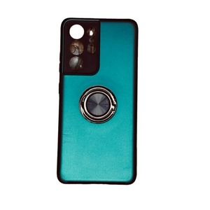 Jame Samsung Galaxy S21 Ultra Case with Ring Holder Kickstand in Forest Green